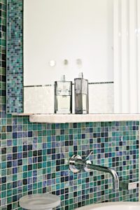 Servizio fotografico Hotel. Bagno, dettaglio